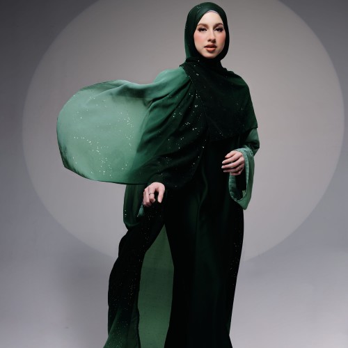 Aurora Abaya code Kelly Green