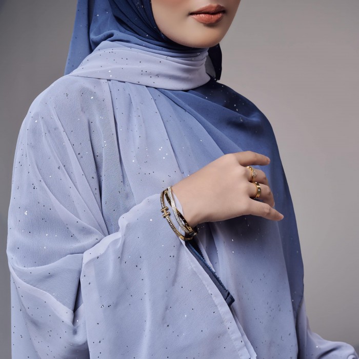 Aurora Abaya code Blue Blaire