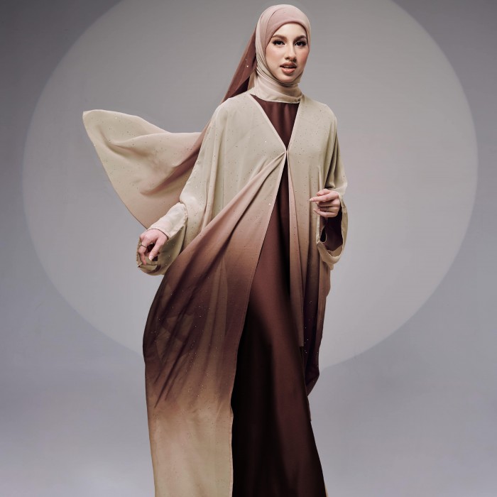 Aurora Abaya code Butterscotch